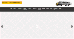 Desktop Screenshot of dutchlankatrailers.lk
